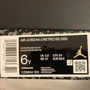 Jordan retro 3s
